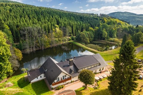 Property building, Restaurant/places to eat, Natural landscape, Bird's eye view, Hiking