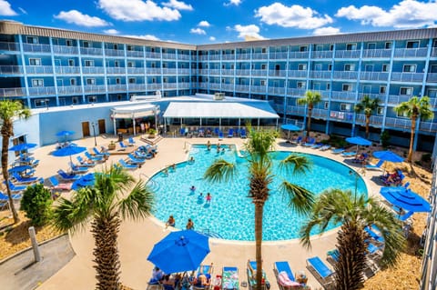 Swimming pool, Inner courtyard view, sunbed