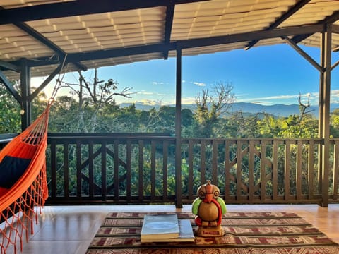 Property building, Patio, Day, Natural landscape, Summer, View (from property/room), Balcony/Terrace, Lobby or reception, Seating area, Dining area, Mountain view, Sunset, shuttle