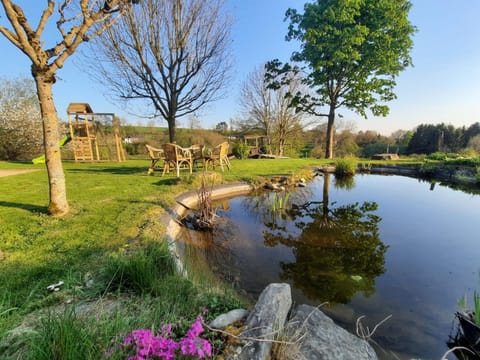 Natural landscape, Garden, River view