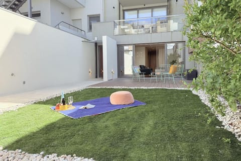 Property building, Patio, Garden, Garden view