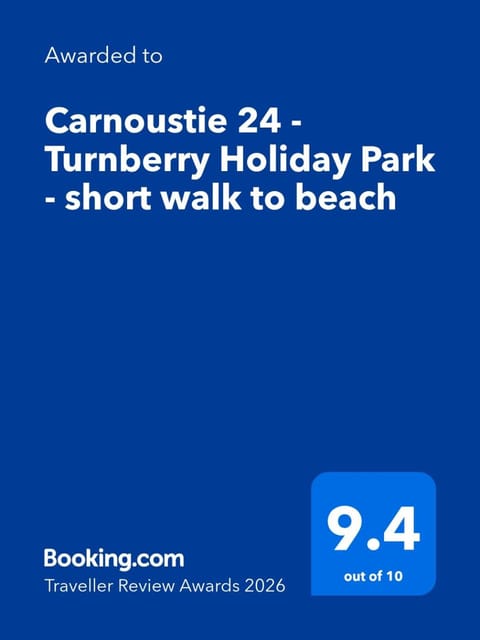 Carnoustie 24 - Turnberry Holiday Park - short walk to beach House in England