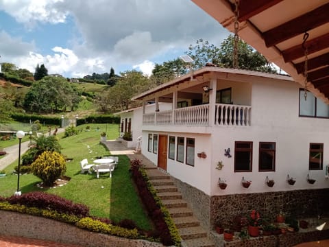 Property building, Garden view