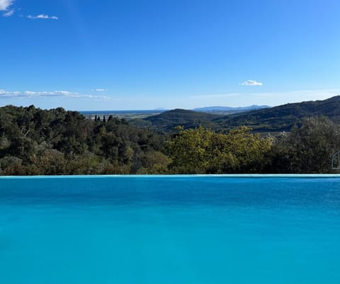 Pool view, Sea view, Swimming pool