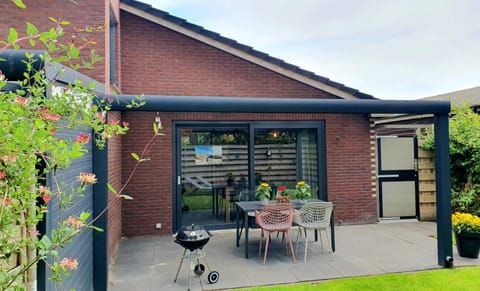 Property building, Patio, Spring, Day