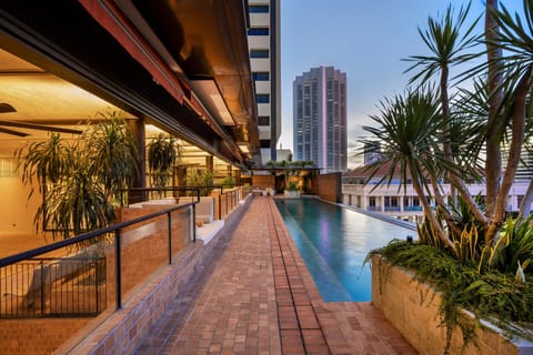 Property building, Pool view, Swimming pool, Swimming pool