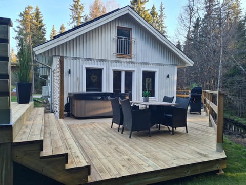 Property building, Patio, Garden view