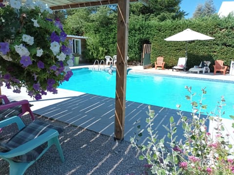 Garden, Pool view, Swimming pool, sunbed