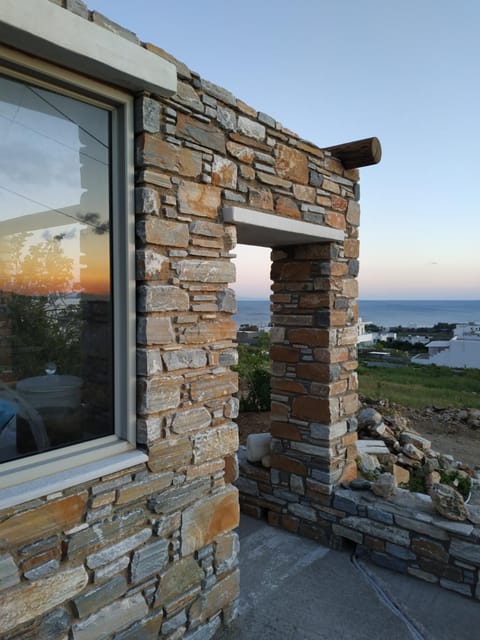 Patio, Facade/entrance, Sunset
