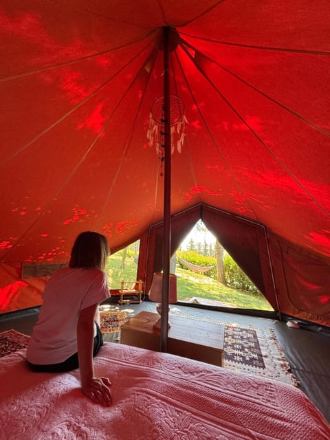 Glamping Marche Nascoste Tenda e intero alloggio Luxury tent in Marche