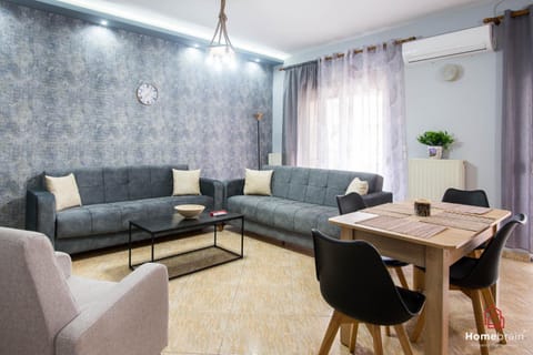 Living room, Seating area, Dining area