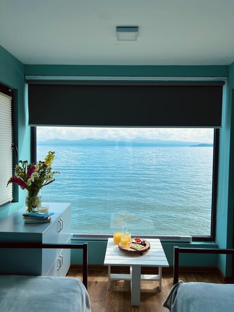 Bed, View (from property/room), Photo of the whole room, Lake view