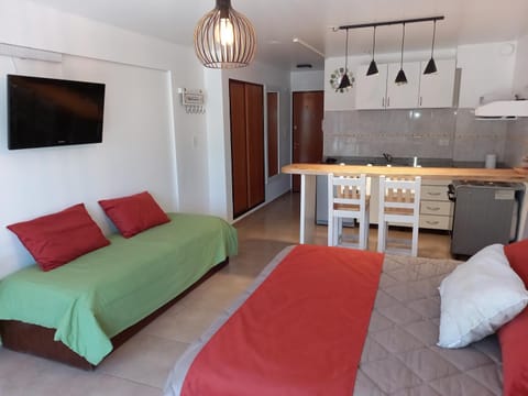 Living room, Dining area, Bedroom