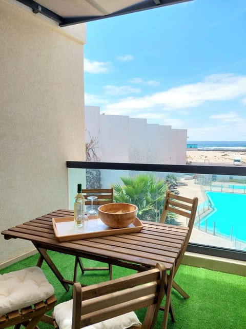 Balcony/Terrace, Pool view, Sea view