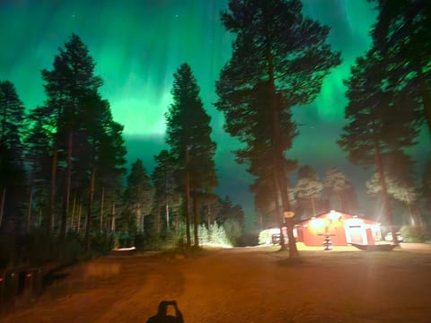 Property building, Night, Natural landscape, Evening entertainment