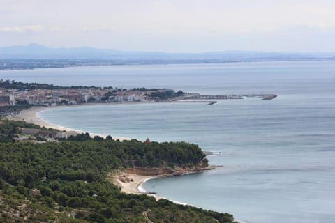 Natural landscape, Beach, Mountain view, Sea view