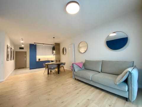 Kitchen or kitchenette, Living room, Seating area