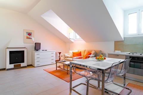 Living room, Dining area, flat iron, kitchen