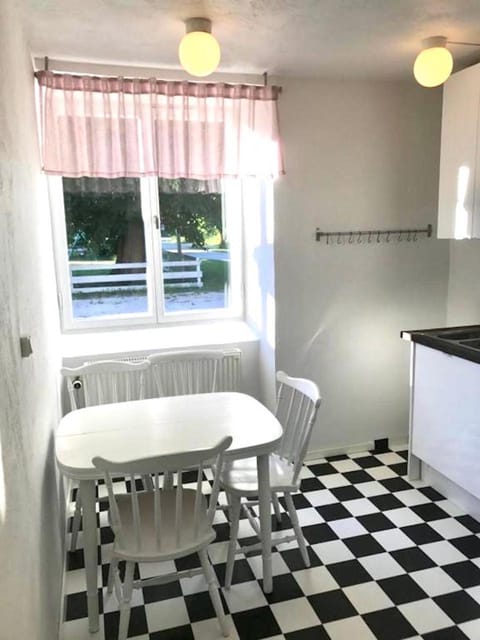 Dining area, Quiet street view, kitchen