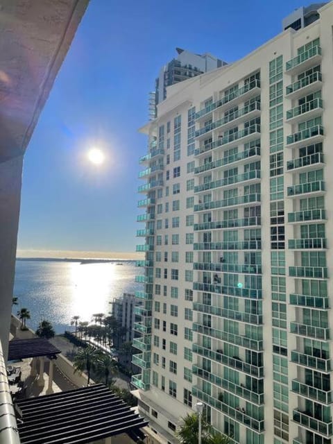 Rooftop Pool with Water View Apartment in Brickell