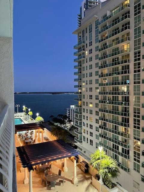 Rooftop Pool with Water View Apartment in Brickell