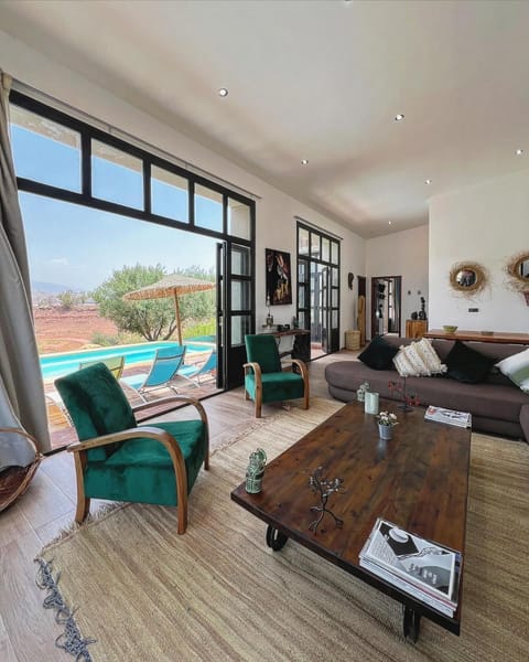 Patio, Living room, Pool view, Swimming pool