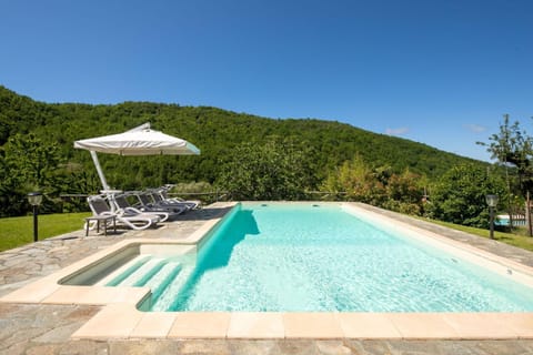 Natural landscape, Garden, Swimming pool