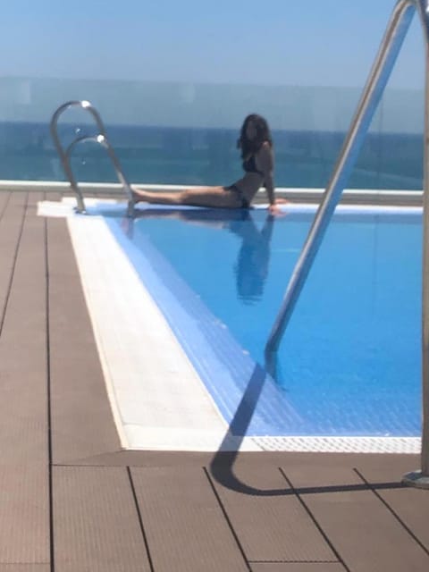 Pool view, Sea view, Swimming pool