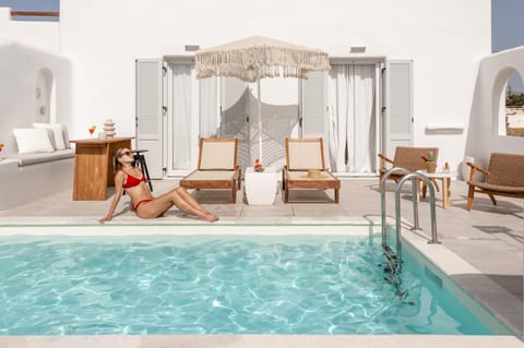 Pool view, Sea view, Swimming pool, Swimming pool, sunbed