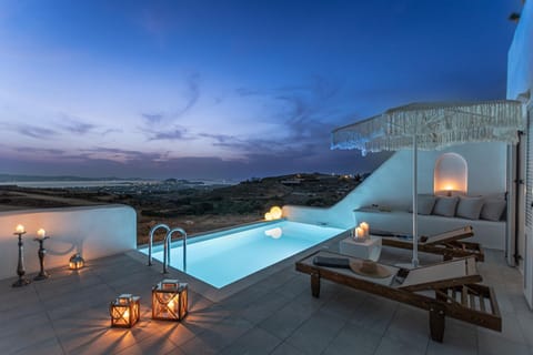 Balcony/Terrace, Pool view, Sea view, Swimming pool, Swimming pool, Sunset
