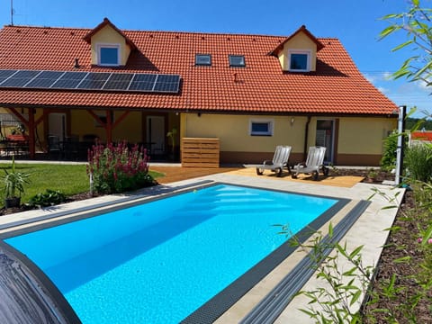 Property building, Garden, sunbed