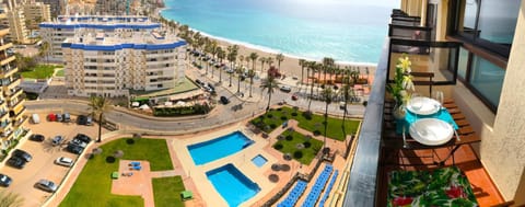 Balcony/Terrace, Pool view, Sea view