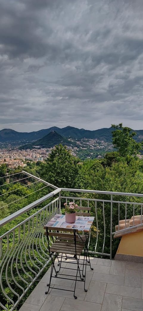 Day, Natural landscape, View (from property/room), Balcony/Terrace, Mountain view