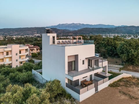Soleado Villa Chania rooftop heated pool Villa in Chania