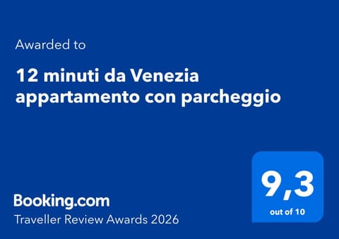 12 minuti da Venezia appartamento con parcheggio Apartment in Venice