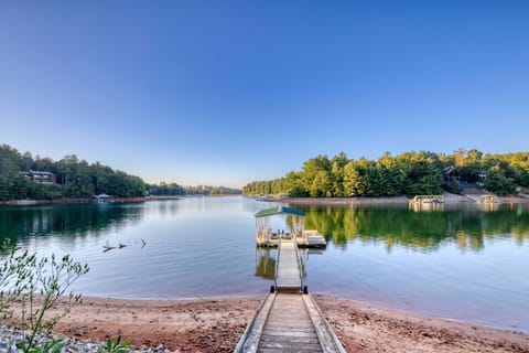 Lakefront Blairsville Cabin with Deck and Dock! Cabin in Union County