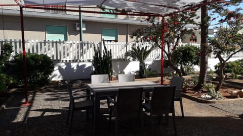 Property building, Patio