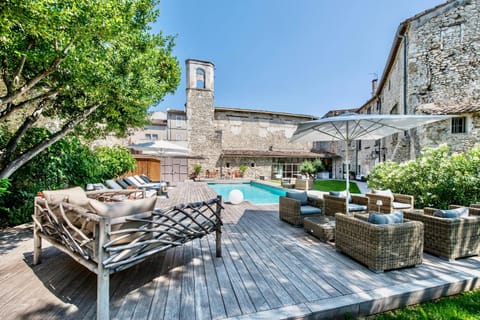 Patio, Garden, Garden view, Pool view, Swimming pool, sunbed