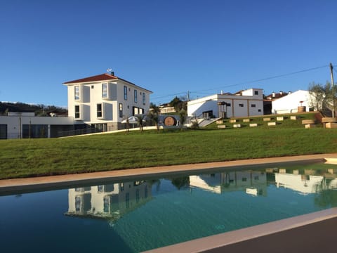 Property building, Natural landscape, Pool view, Swimming pool