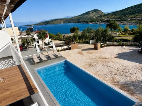 Pool view, Sea view, Swimming pool