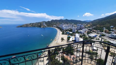 Bird's eye view, Beach, City view