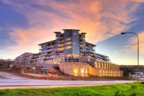 Property building, Sunset