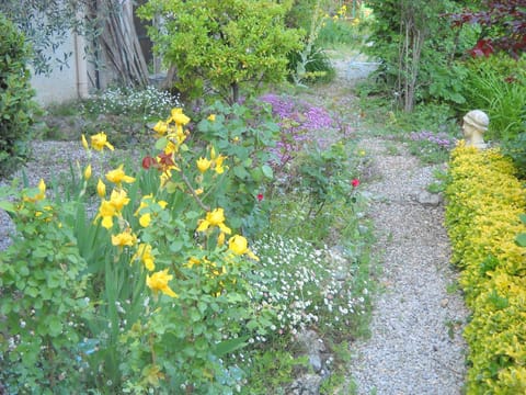 Property building, Spring, Garden
