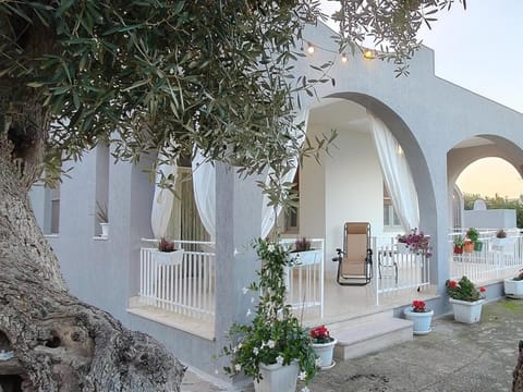 Property building, Patio