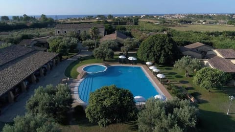 Natural landscape, Bird's eye view, Pool view