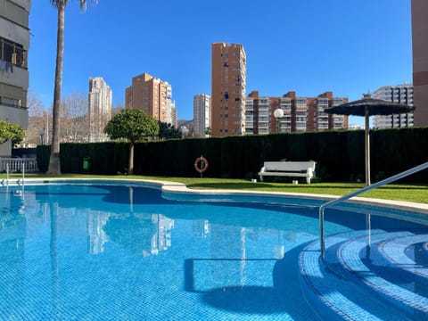 Property building, Pool view, Swimming pool