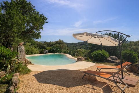 Property building, Living room, Swimming pool