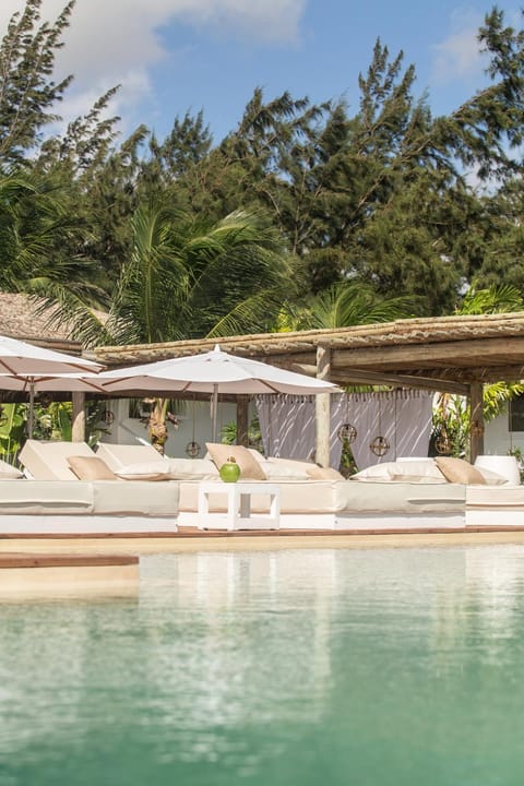 Natural landscape, Pool view, Swimming pool
