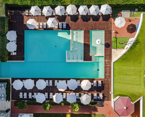 Bird's eye view, View (from property/room), Garden view, Pool view, Swimming pool