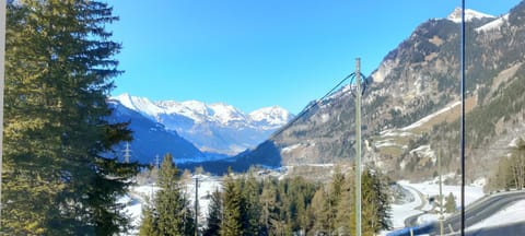 Nearby landmark, Natural landscape, Winter, View (from property/room), Mountain view
